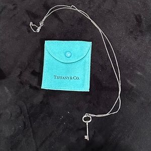 Authentic Tiffany & Co key pendant
